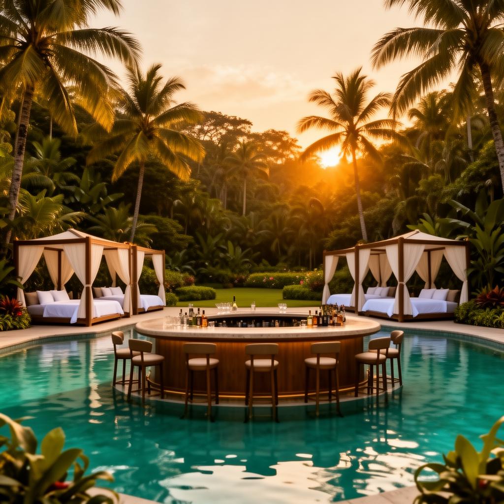 Resort Pool & Swim-up Bar