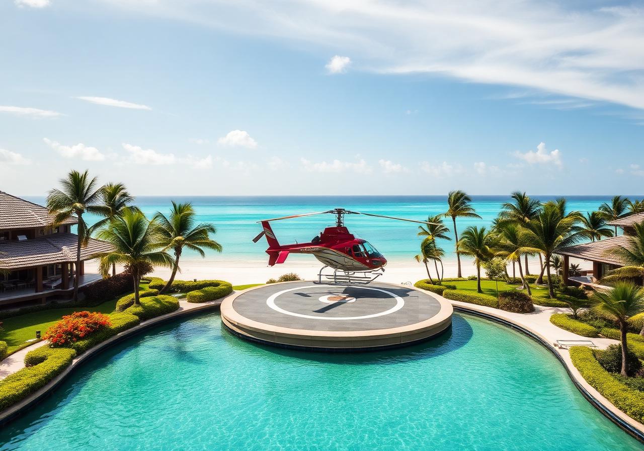 Helipuerto / arribo VIP