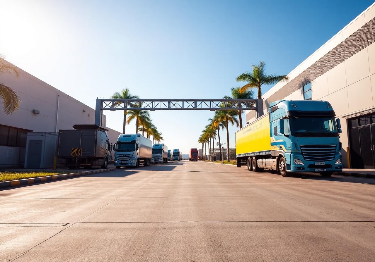 Acceso controlado para tractocamiones