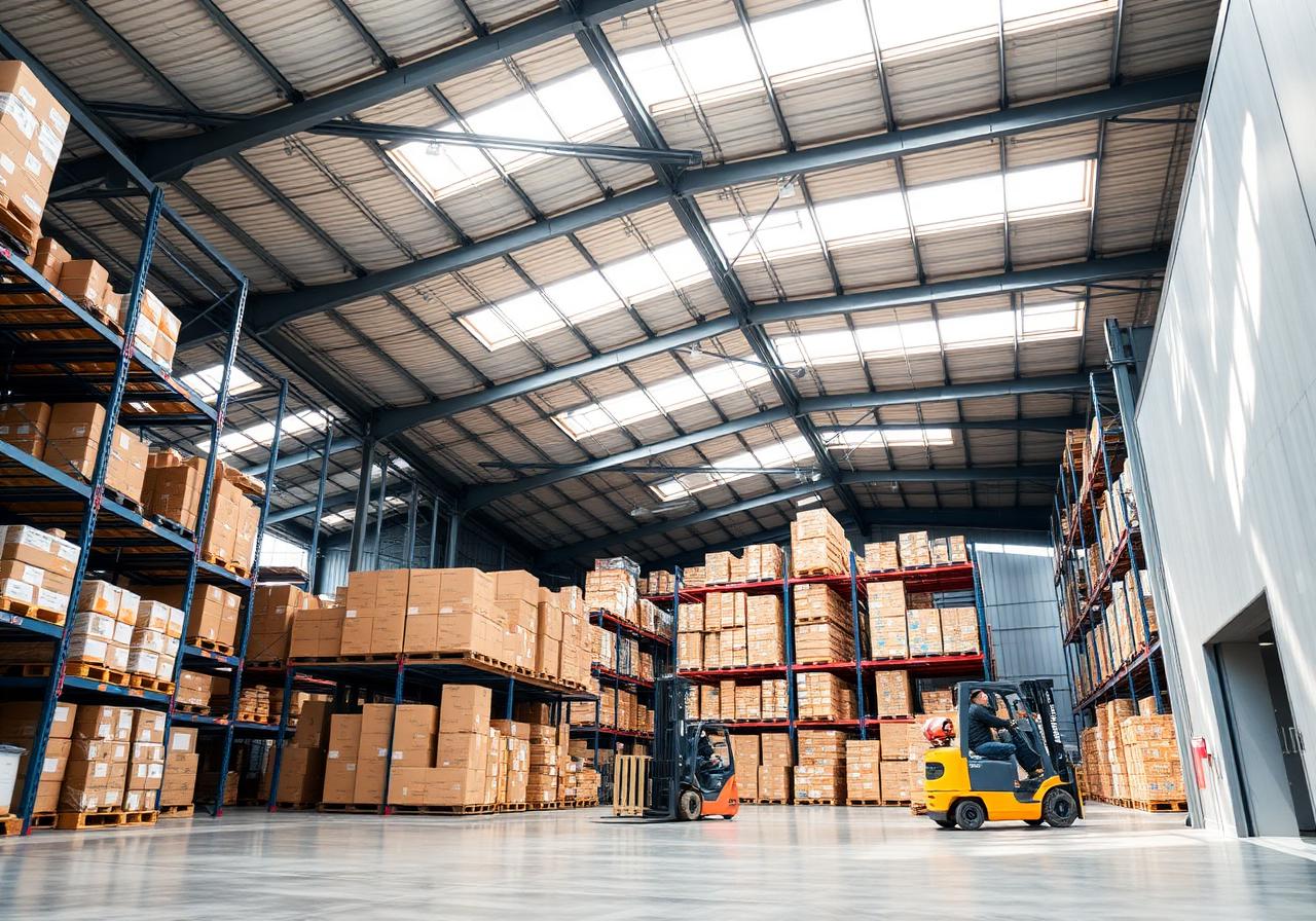 Bodegas modulares · gran altura